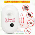 Premium Multi-Purpose Electronic Pest Repeller Ultrasonic Mosquito & Other Pests Rejector.
