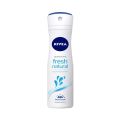 International Germany product Body Spray NIVEA Fresh Natural used for female - 150 ml.