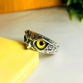 Owl Face Man's Fashion Finger Ring-  Ring For Men. 