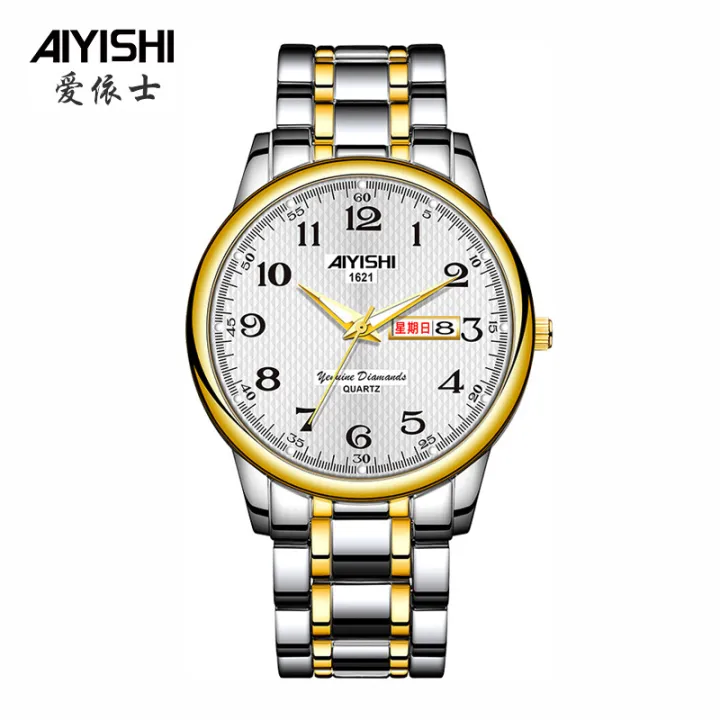 AIYISHI%20Swiss%20Watch%20Men's%20Calendar%20Luminous%20Waterproof%20Korean%20Trend%20Steel%20Watch%20Genuine%201621%20-%20Image%204