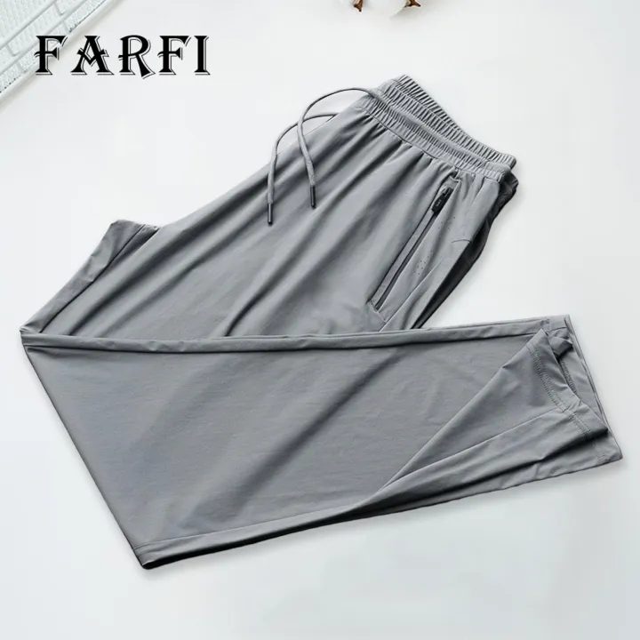 Farfi%20Summer%20Sweatpants%20Solid%20Color%20Plus%20Size%20Mesh%20Men%20Sweatpants%20-%20Image%205