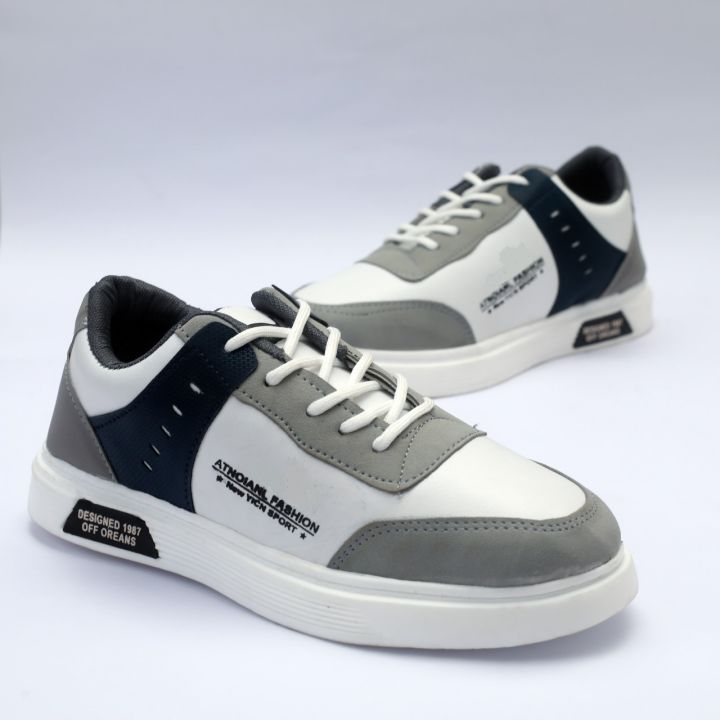 Trendy Sneakers For Men (Black) - Shoe For Men
