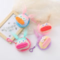 Creative cartoon fried hair braids Jun coin purse cute keychain schoolbag pendant grab crane machine small gifts wholesale.