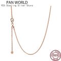 Hot 925 Sterling Silver Fashion Versatile Clavicle Chain Women's Necklace Is Suitable For The Original pan Pendant Jewelry. 