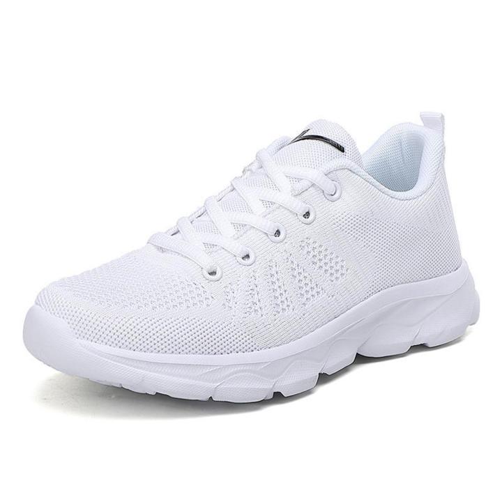 High School Entrance Examination Sports Examination Junior High School Students Lightweight Soft Sole Sports Shoes Female Students Long Jump Running Skipping Rope Campus White Shoes