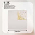 Gold Dot Cocktail Napkins (50 Pack)3-Ply Paper Napkins with Gold Foil Polka Dots Perfect for Birthday Party, Baby Shower, Bridal Shower, Holiday Celebration & Wedding.