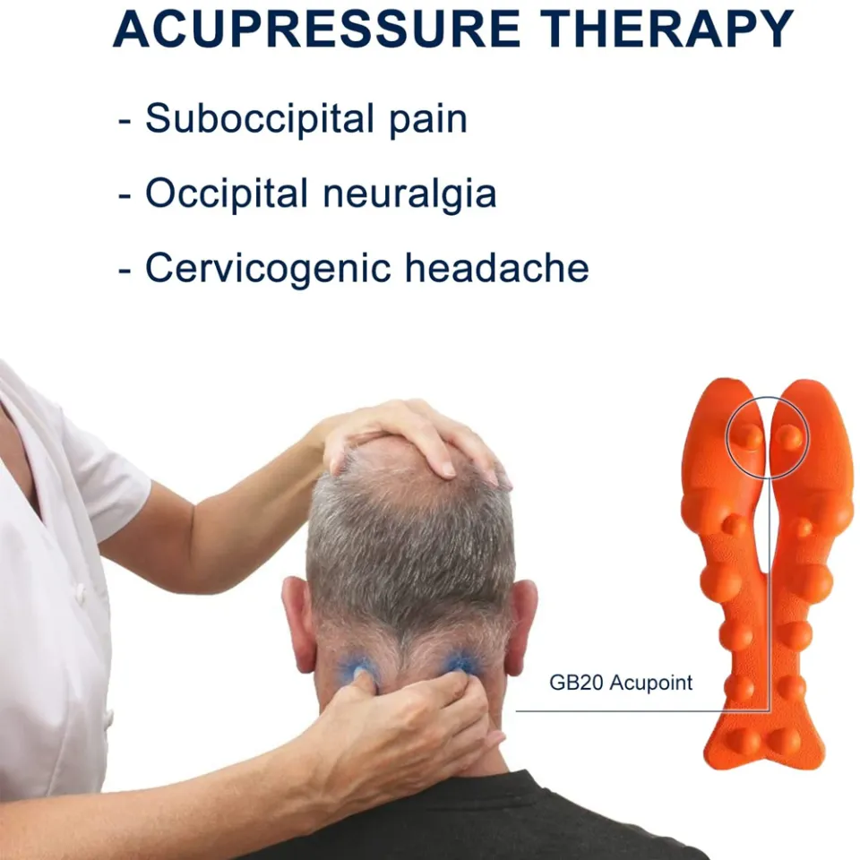 Occipital Release Tool and Trapezius Muscle Pain Massager,Tension