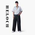 Black Baggy Denim Jeans | Trendy Loose Fit | Made in Bangladesh.