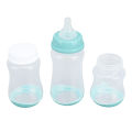 Feeding Bottle Set, PP Silicone Soft Baby Bottle Set 3Pcs Safe for Newborn. 