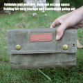Portable Spice Bag Canvas Seasoning Storage Bag Organizer Seasoning Bottle Holder For Outdoor Camping Bbq Picnic.