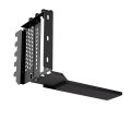 TEUCER Vertical GPU Mounting Bracket Graphics Card Holder Kit with 20cm PCI-E 4.0 x16 Anti-interference Riser Cable 90 Degree.