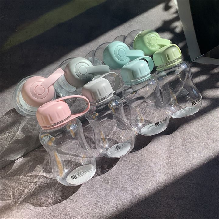 200ml Plastic Small Water Bottles Portable School Water Bottles BPA Free Mini Cute Kids Children Direct Drinking Bottles Cups