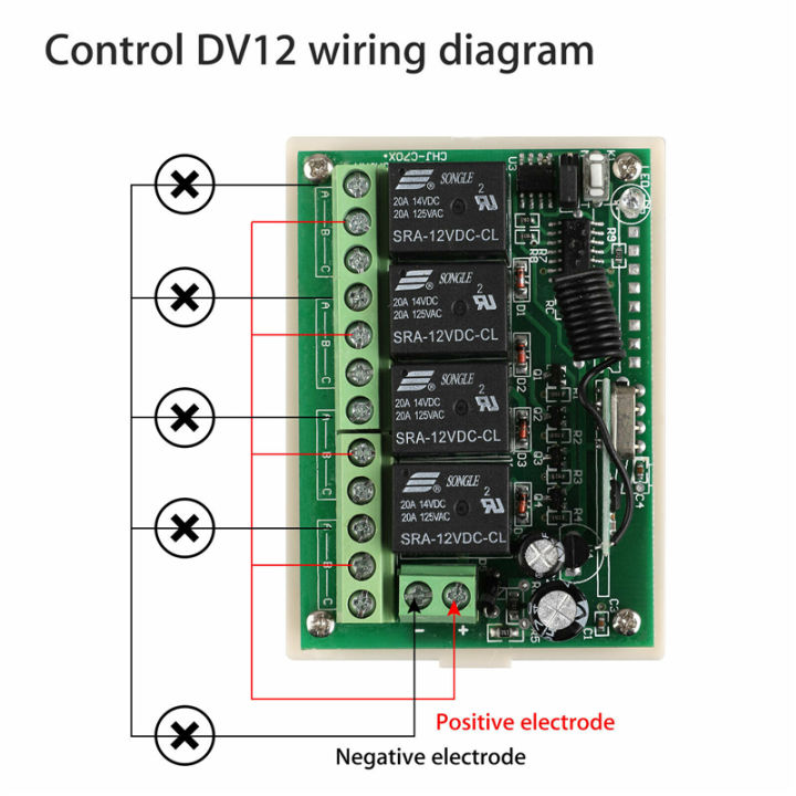 DC%2012V%204%20Channel%204CH%20Wireless%20RF%20Remote%20Control%20Switch%202%20Transmitter%20443.92MHz%20with%20Receiver%20DIY%20Tool%20-%20Image%207