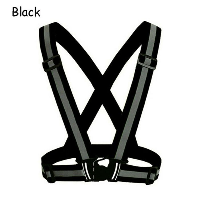 【Happy childhood memories】Safety Reflective Vest Belt Stripe Straps Running Belt High Visibility Safety Straps Cycling Running