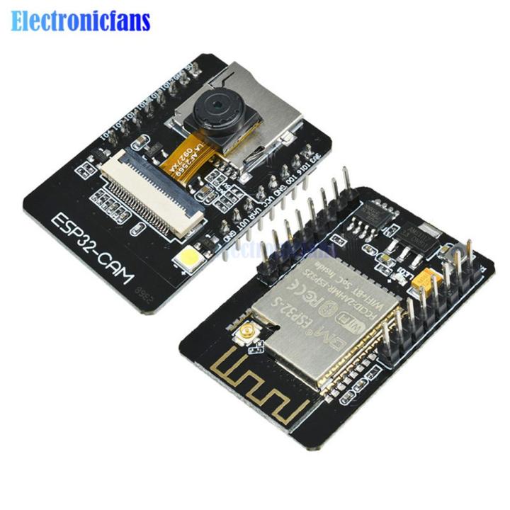 【Alizeker Mall】ESP32-CAM WiFi Wireless module ESP32 Serial to CAM Flash Bluetooth Development Board with OV2640 Camera Module