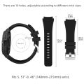 22MM Silicone Sport Strap Watch Band For Samsung Galaxy Watch 46mm / Gear S3 22mm Straps / IMILAB KW66 / Mibro X1 Watch Strap.