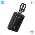 Anker Zolo Power Bank (2025 Upgraded Version), 45W Max Fast Charging, 20,000mAh Battery Pack, Dual Built-in USB-C Cables, USB-C&A Port, for iPhone 17/16 Series, Galaxy, MacBook, and More.