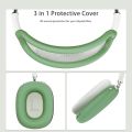 [GD]Bluetooth Over-Ear Headphones P9 Pro Max Wireless Earphones Stereo Music Earphones Gaming Headset - Supports Micro TF for Sport, School, Travel (Green). 