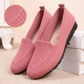 New Mesh Breathable Sneakers Women Breathable Light Slip on Flat Casual Shoes Ladies Loafers Socks Shoes House Foocus. 