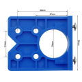35mm DIY Door Locator Accurate Woodworking Mounting Hinge Drilling Jig Guide Bit Nicle. 