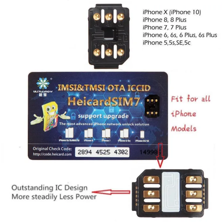 Perfect Unlock Turbo SIM Card Nano-SIM for iPhone XR XS Max iOS 12