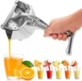 Stainless Steel Manual Hand Press Juser Squizer Domestic Fruit Juice Extractor Fruit Juice Machine. 
