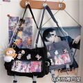 Japanese Kawaii Crossbody Bags For Women Transparent Pocket itabag Student Shoulder Bag Handbags Book Bag JK Ita Bag Girls Bolsa.
