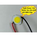 Ultra Bright 14w White 16v 18v 20v COB LED SMD Chip For Floodlight Spotlight Headlights Soldering Torch Light. 