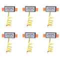 6X RS485 Date Signal Power Arrester Anti Surge Protector Monitoring CCTV Camera Protection Device Preventer.