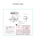 Mgstk Switch Magnetic Buckle Mgstk Switch Magnetic Buckle Industrial Equipment with Electric Sensor Door Suction. 