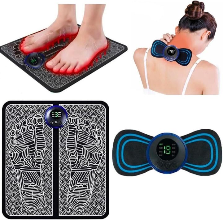 EMS Body Massager & Foot Massager Combo