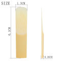 【Free shipping】 10 Pcs/Set 2.5 Soprano/Alto/Tenor/Clarinet B Flat Saxophone Reeds Clarinet Reed Woodwind Profession Musical Instrument Accessory. 