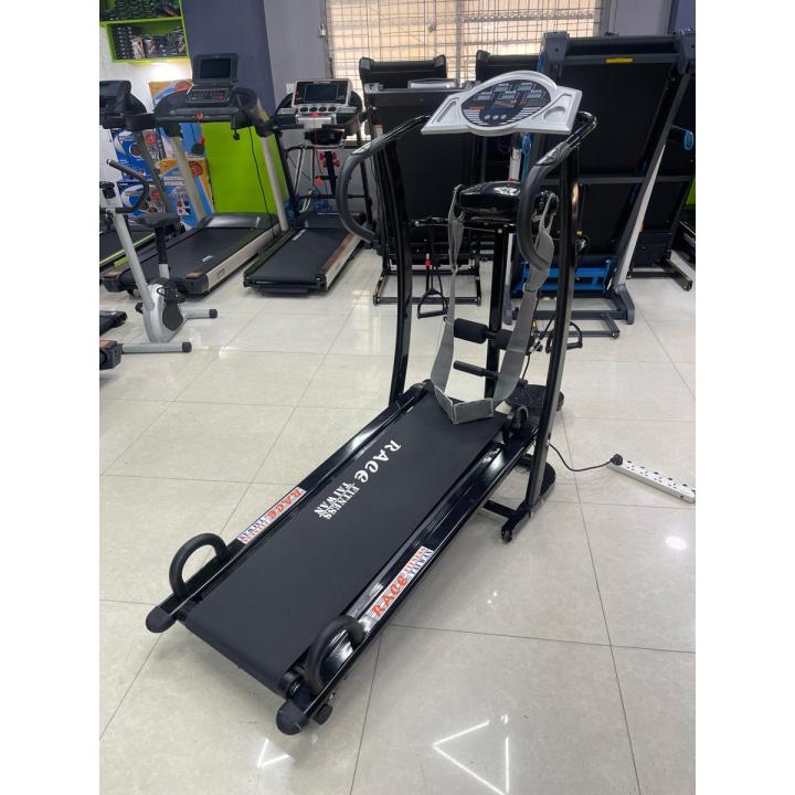 Manual Treadmill Premium With Massager & Stepper  - Race Fitness R-600 ( Taiwan)
