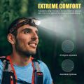 Rechargeable High Power Motion Sensor Multiple Modes Water Resistant Headlamp For Riding, Camping, Maintaining & Night Fishing. 