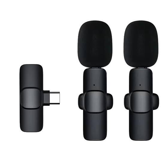 Dual%20Bluetooth%20Microphone%20K9%20Wireless%20Lavalier%20Microphone%20Noise%20Reduction%20Outdoor%20Live%20Broadcast%20USB%20Type%20C%20Microphone%20-%20Image%202
