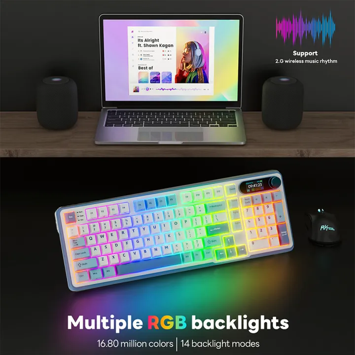 RK%20ROYAL%20KLUDGE%20S98%20Mechanical%20Keyboard%20Top%20Mount%20TFT%20Screen%2098%20Keys%20RGB%20BT5.0/2.4G/USB-C%20Wireless%20Gamer%20Keyboard%20Hot%20Swappable%20-%20Image%205
