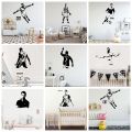 Football Cristiano Ronaldo player Wall Decal Art Vinyl Stickers For Kids Rooms Removable Decor Wall Decals.