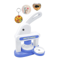 Button Maker Machine 70pcs Pin Maker Installation-Free 55mm+35mm Badge Punch Pressing Machine.