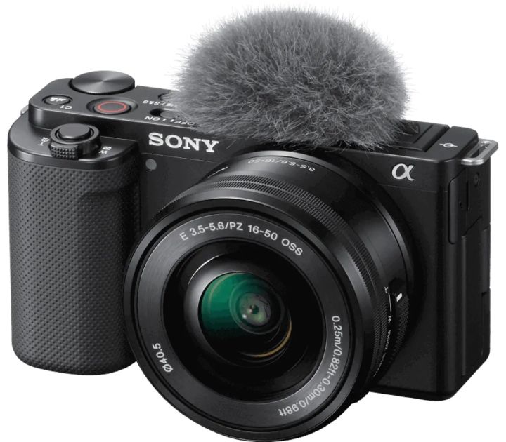 Sony%20ZV-E10%20Mirrorless%20Camera%20(Body%20Only,%20Black)%20-%20Image%204