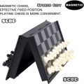 Magnetic Chess Extra large 12.5 Inch _ Black & White. 
