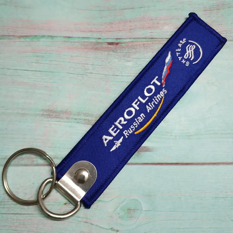 AuPra Leather Airplane Keychain – Vintage Pilot Gift Key Holder For Men & Women - View #3