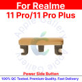 Compatible with Realme 11 Pro (RMX3771) / Pro Plus (RMX3740, RMX3741) External Side Buttons Power On Off + Volume Control Button Outside Side Keys.