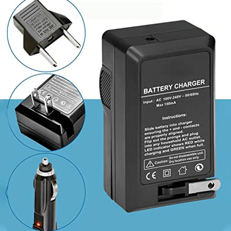 Digital Camera Battery Charger for Panasonic BCG10E
