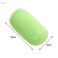 Microbead Pillow Neck Roll Pillow Smooth Easy to Carry Flexible Soft Roll Pillow Tube Pillow for Massage Car and Adult Train Trip Yoga.