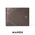 MANDU Men's Wallet with High Quality Car Stitching, USD Card Bag, One Piece.