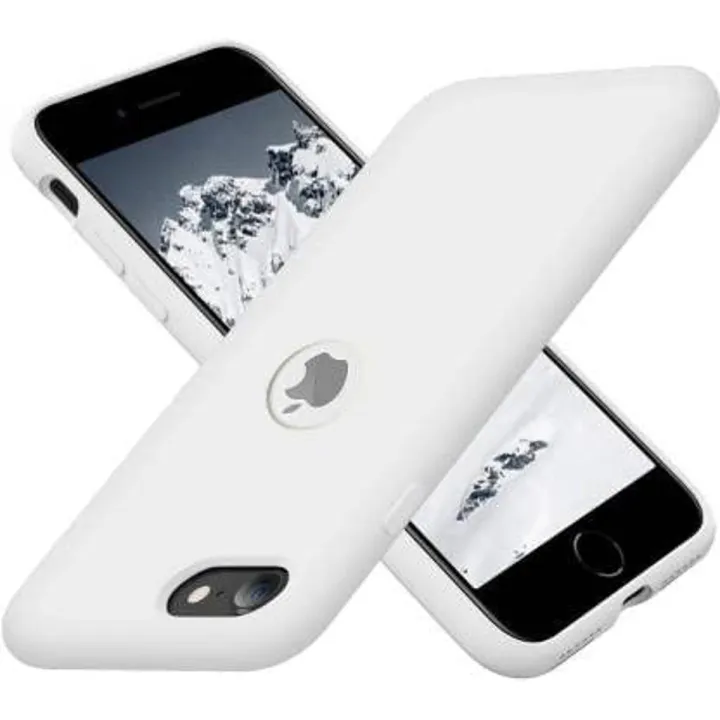 For iPhone 6 /6s Case Liquid Silicone Matte Shockproof Camera ...