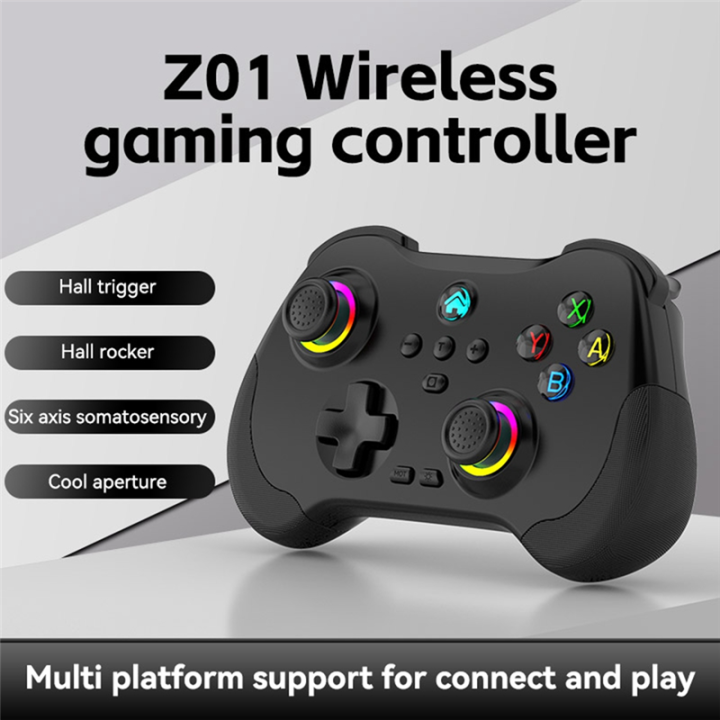 Black%20Wireless%20Bluetooth%20Game%20Controller%206-Axis%20Turbo%20Motion%20Programmable%20Joystick%20for%20Switch%20Steam,%20PC%20-%20Image%204