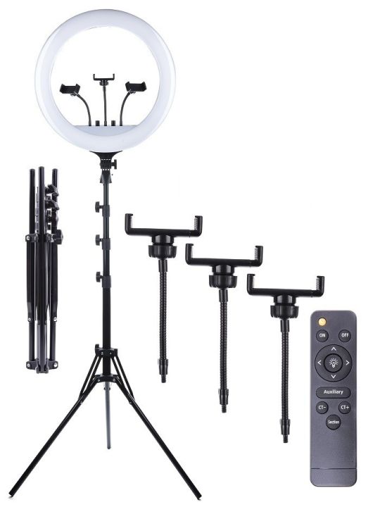 RL-18%20Ring%20Light%20Photography,%20Live%20Broadcasting%20and%20Self-portrait%20with%20stand%20stand%20for%20Smartphone%20-%20Image%202