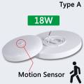 18W LED Ceiling Lamps PIR Motion Sensor Night Lighting Modern Ceiling Lights Surface Mounted.