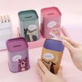 Tinplate Piggy Bank 1pc Storage Box Coin Bank Metal Money Bank Piggy Bank for Kids.